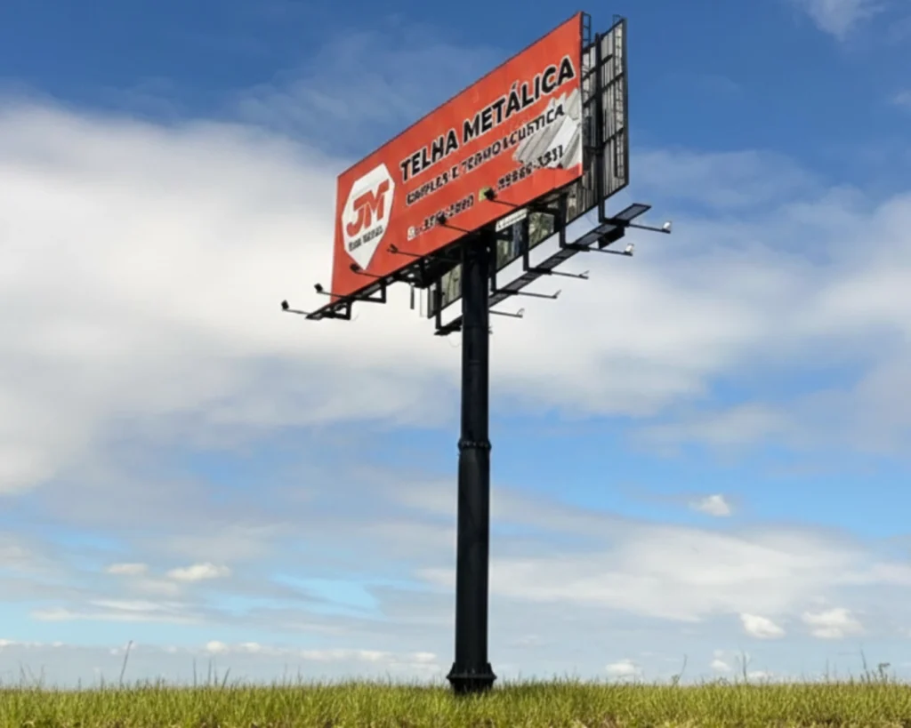 Estrutura "V-Shape" 15x5m (Dupla Face)